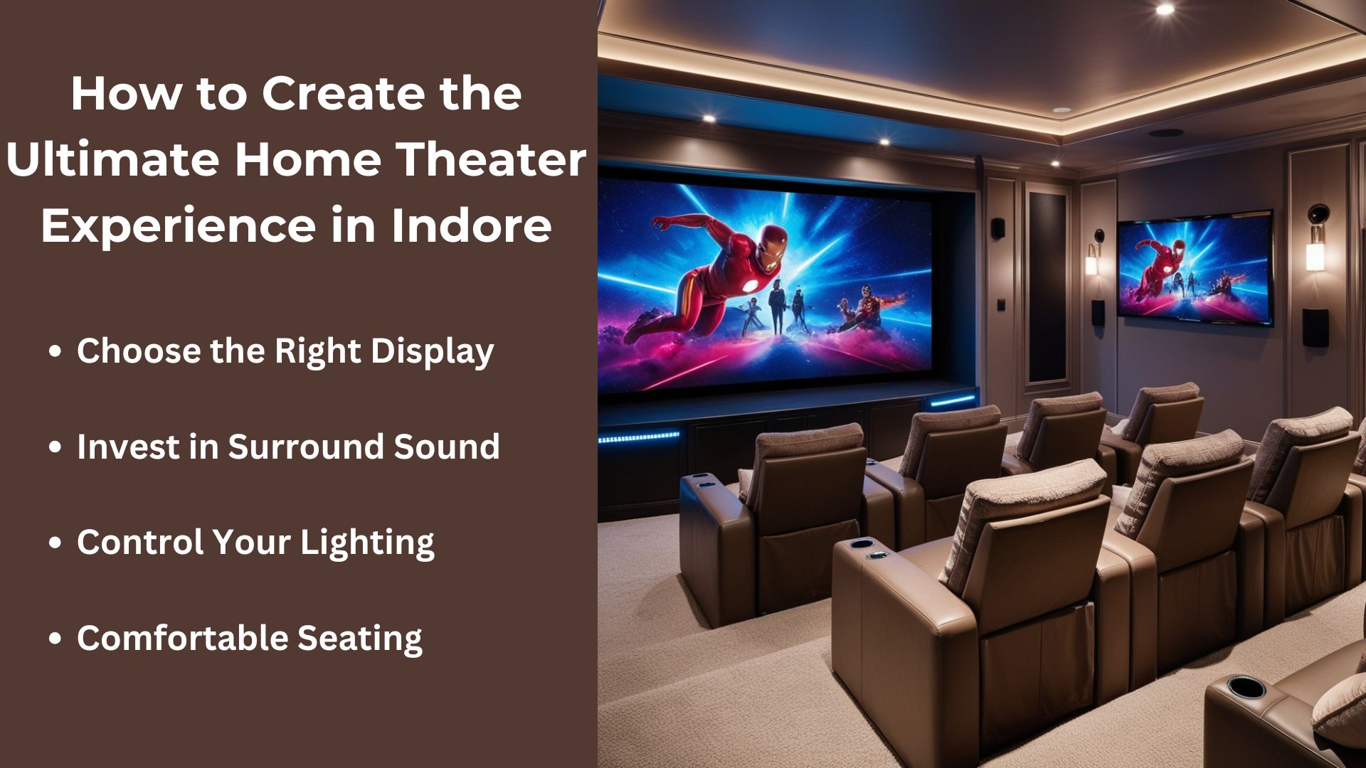 How to Create the Ultimate Home Theater Experience in Indore